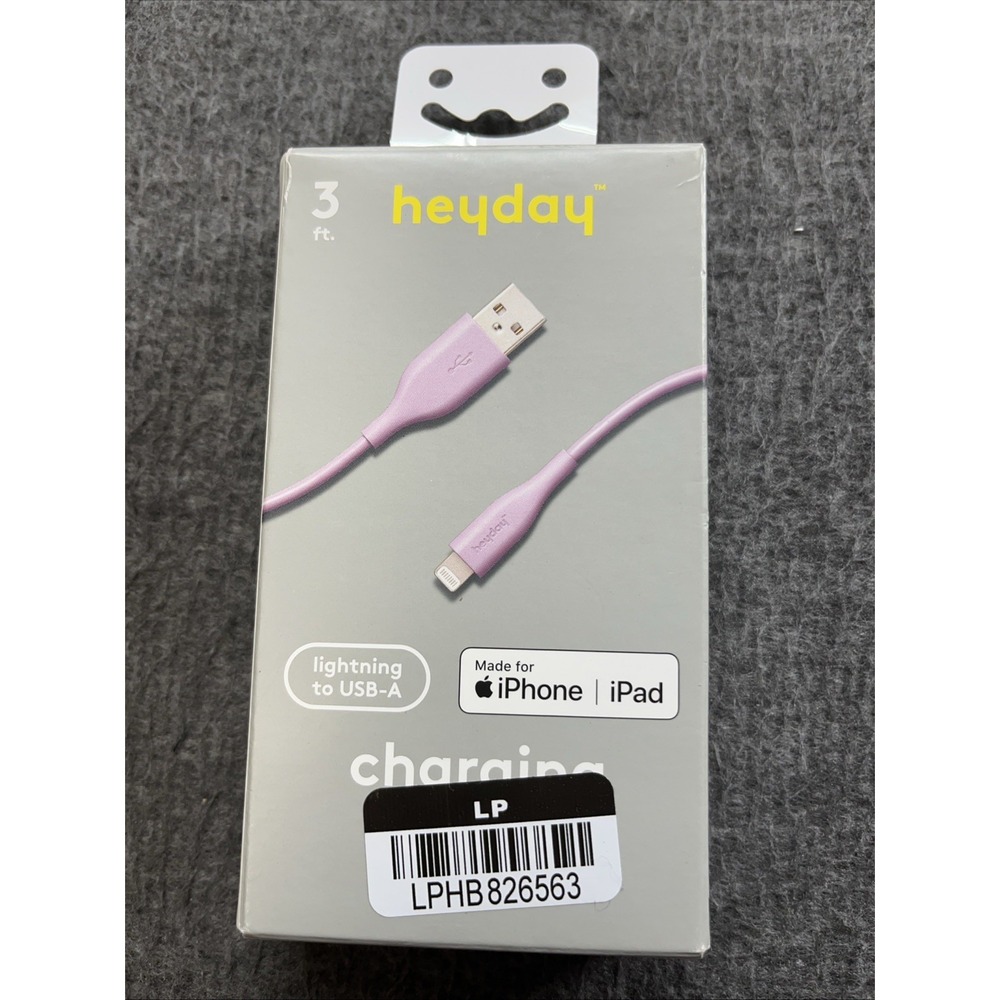 Heyday - Lightn To USB-C iPhone Fast Charging Cable 3ft For Apple iPhone iPad